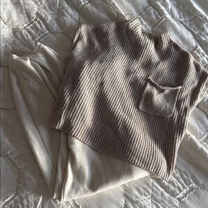 Free People Freya Sweater Set - Beige